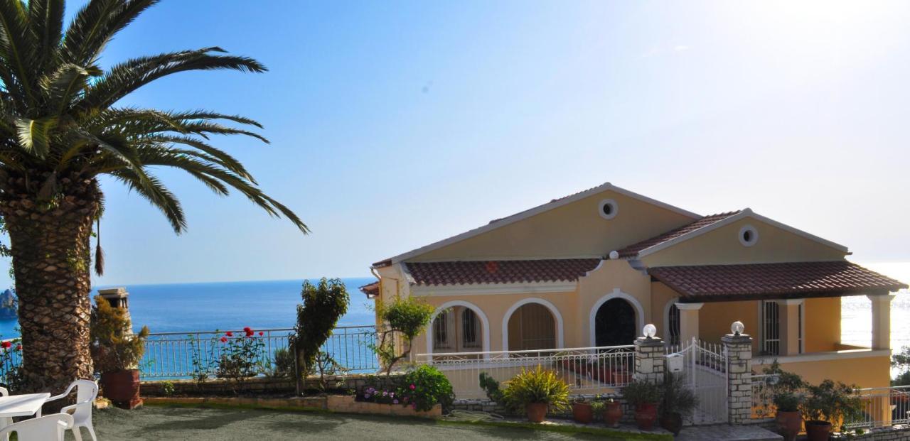 Holiday Apartments Maria With Pool And Panorama View - Agios Gordios Beach Luaran gambar