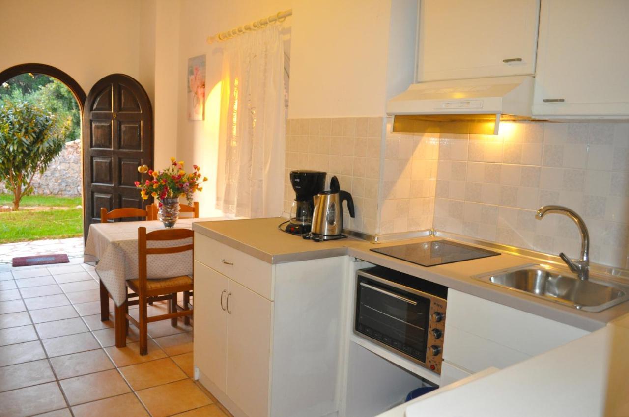 Holiday Apartments Maria With Pool And Panorama View - Agios Gordios Beach Luaran gambar