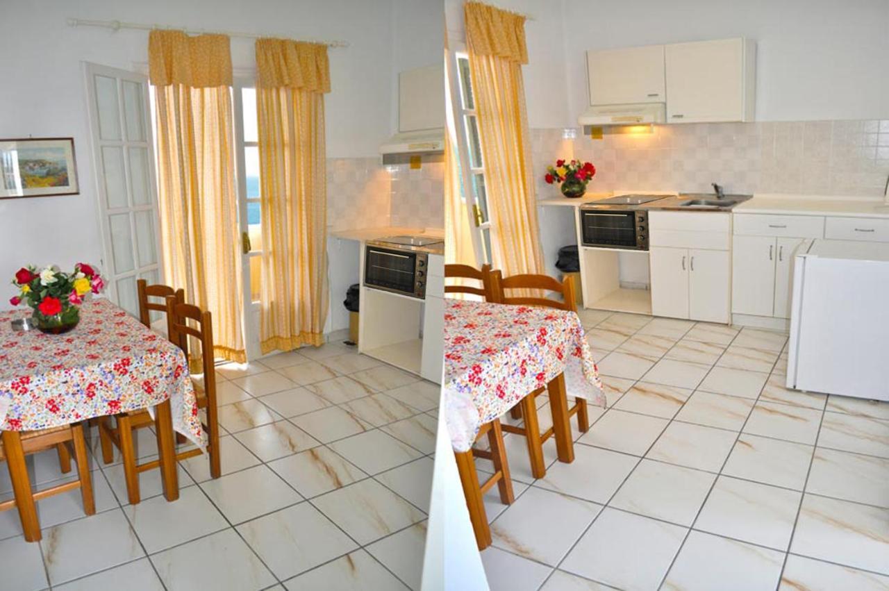 Holiday Apartments Maria With Pool And Panorama View - Agios Gordios Beach Luaran gambar